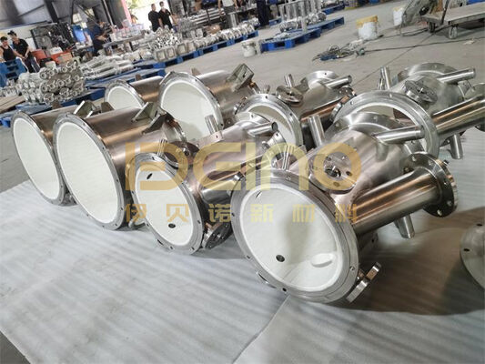 Aluminium-Keramik-Gehäuse für pneumatische Fördersysteme. Elacera.
