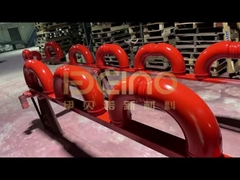 Glatte Betonpumpe Ellenbogen Leichtgewicht Betonpumpe Boom Rohr Betonpumpe Ellenbogen Auskleidung Keramik