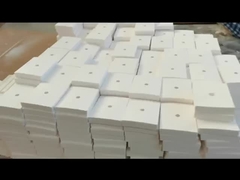 Aluminium-Keramikrohr-Keramik-Geleierte Ellenbogen-ISO-Zertifikat