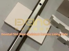 Schleife mit Stachelschwanz und verschleißfestem Keramikverkleidungsplatte